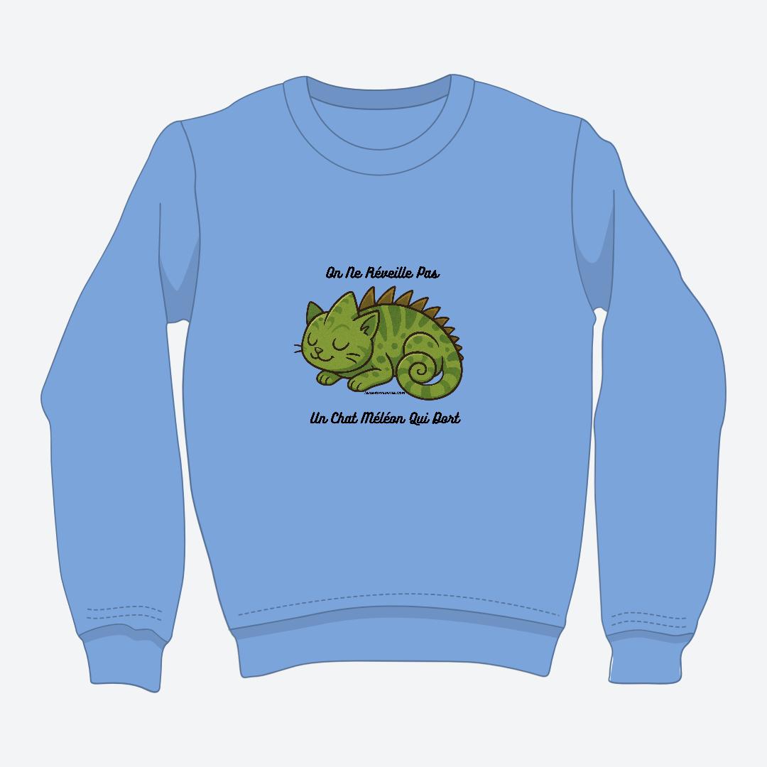 Chat Méléon Crewneck Unisex