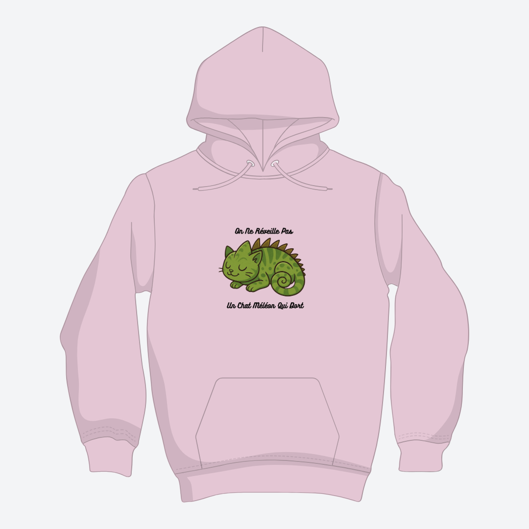 Chat Méléon Hoodie