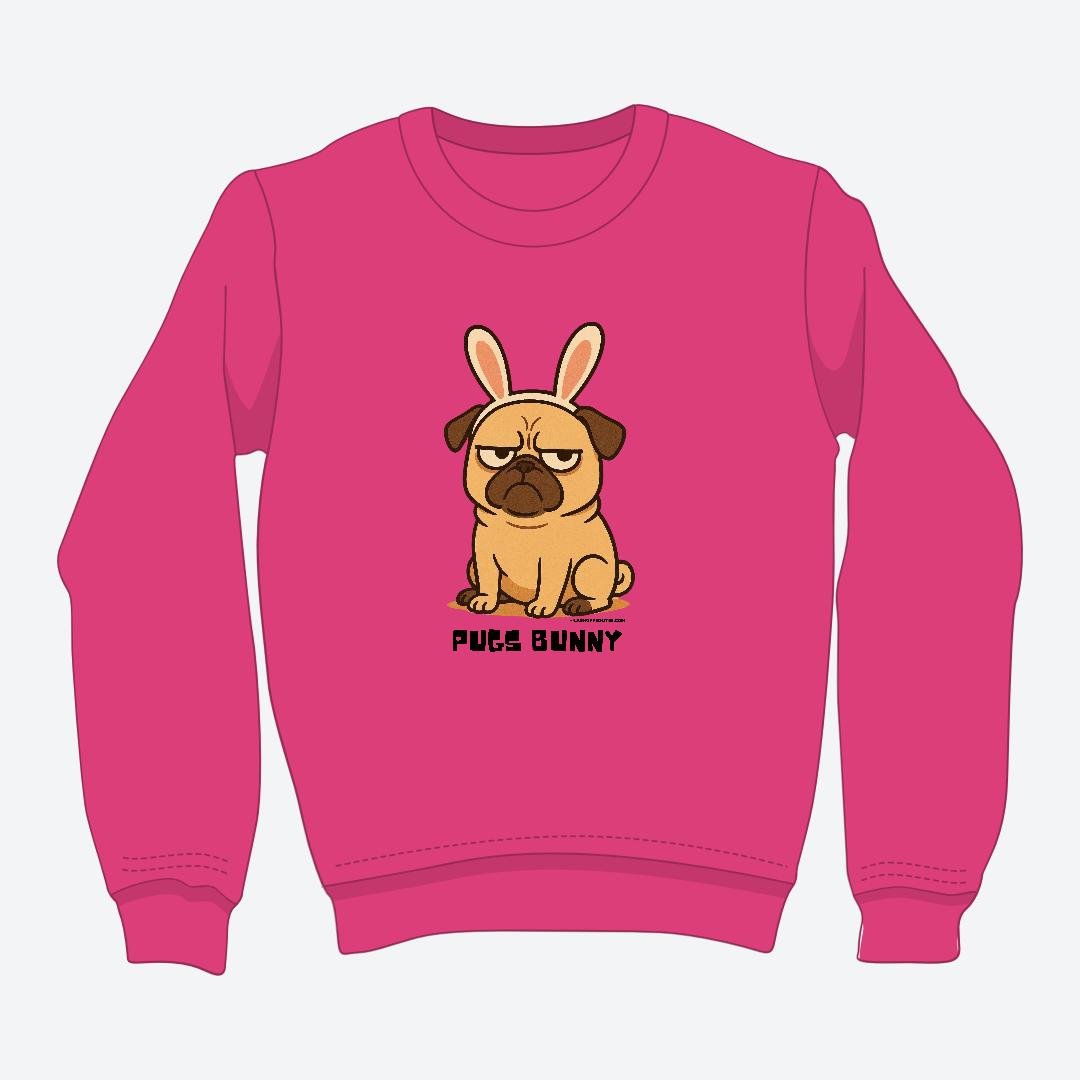 Pugs Bunny Crewneck Unisex
