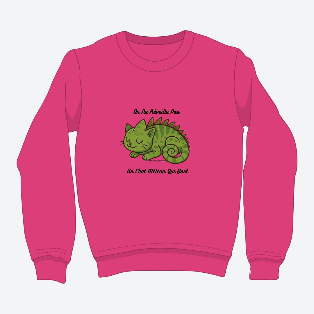 Chat Méléon Crewneck Unisex