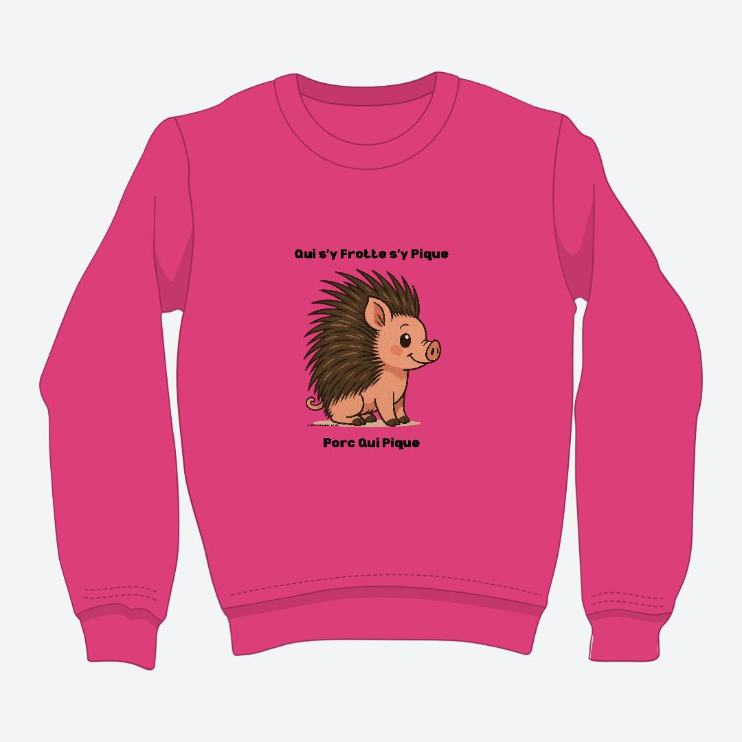 Porc qui pique Crewneck Unisex