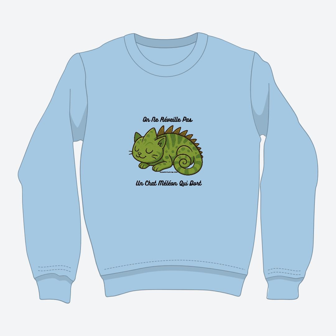 Chat Méléon Crewneck Unisex