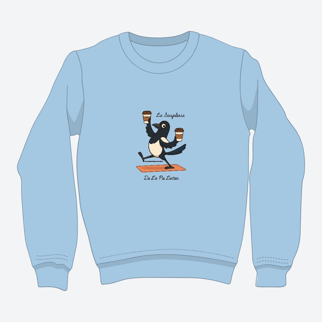 Pie Lattes Crewneck Unisex