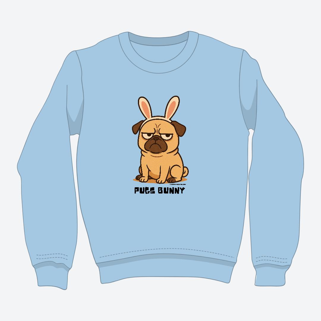 Pugs Bunny Crewneck Unisex