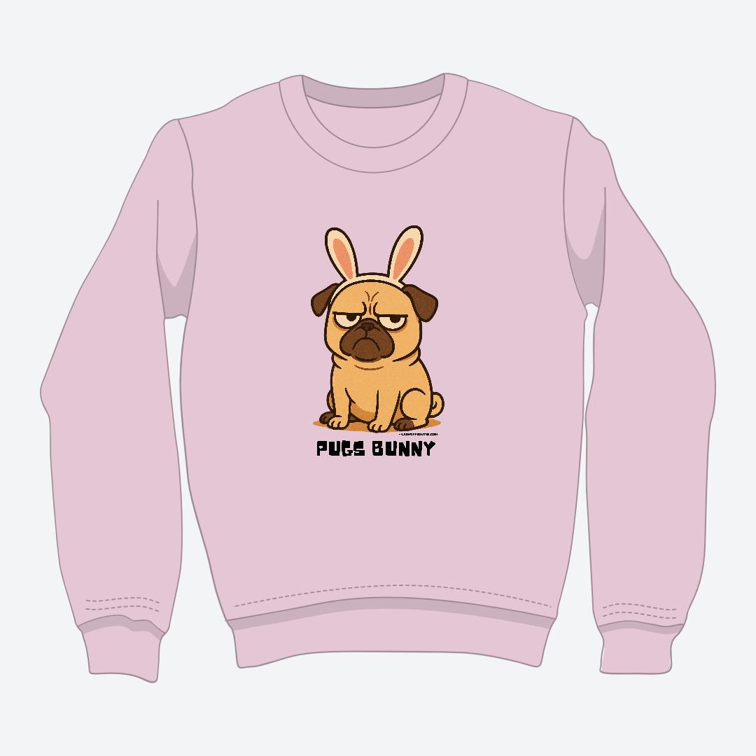 Pugs Bunny Crewneck Unisex