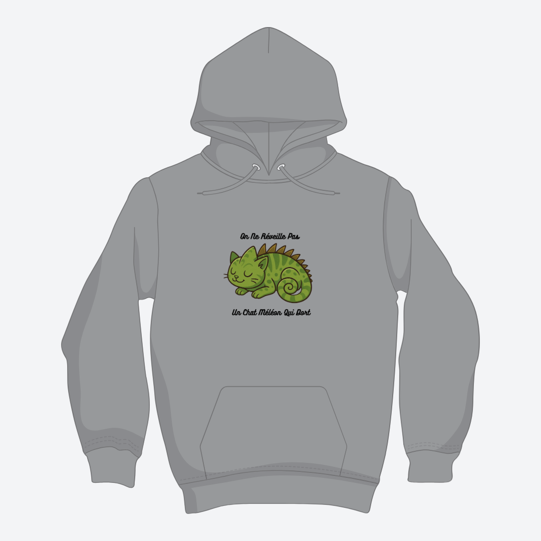 Chat Méléon Hoodie