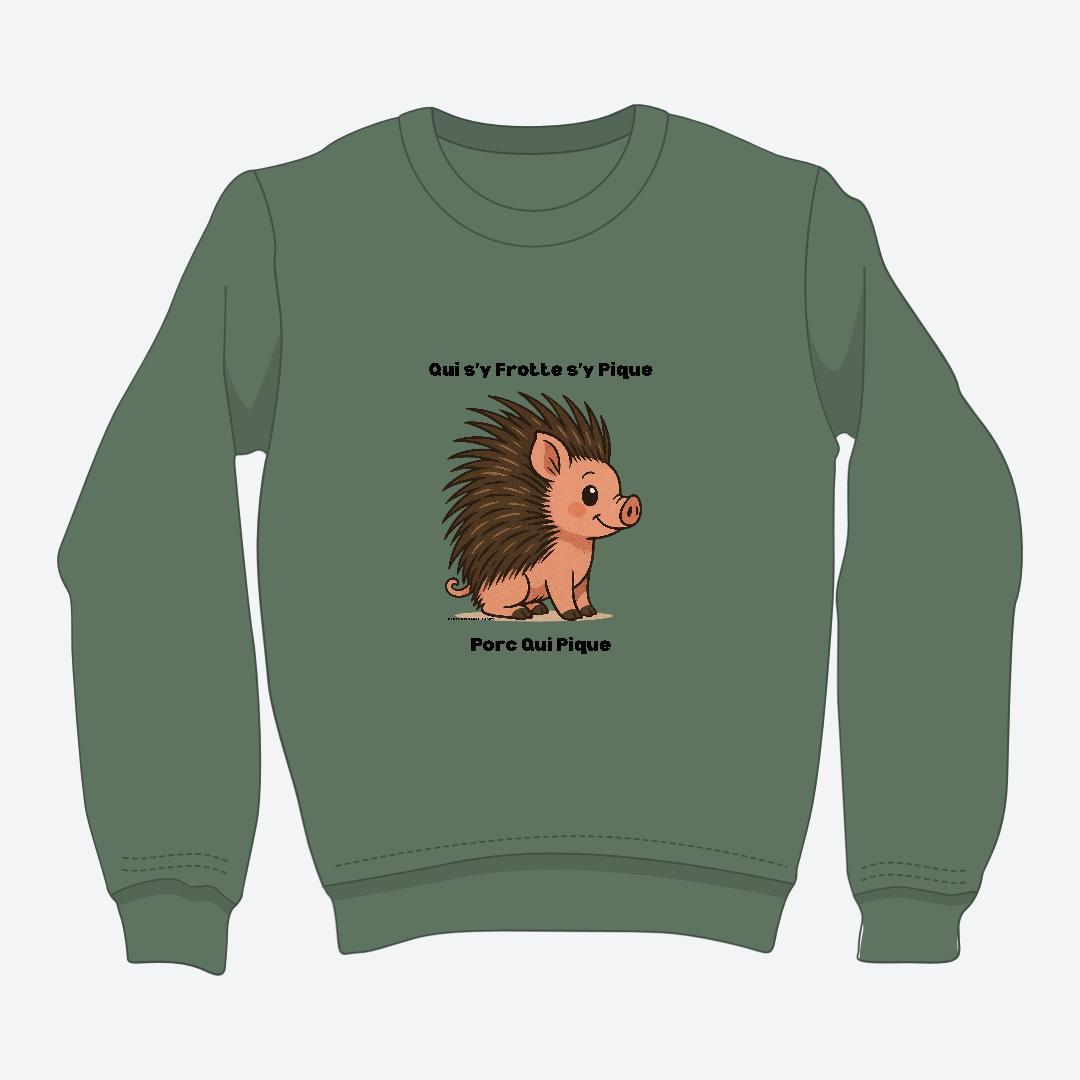 Porc qui pique Crewneck Unisex