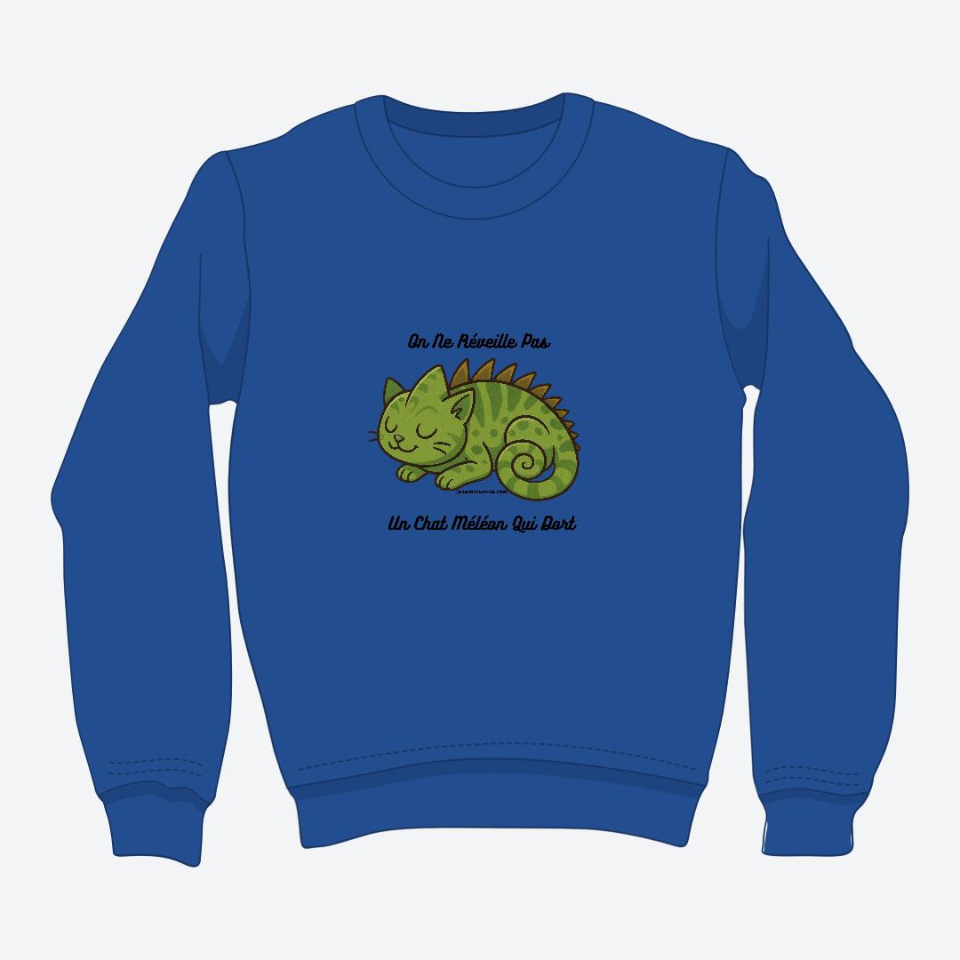Chat Méléon Crewneck Unisex