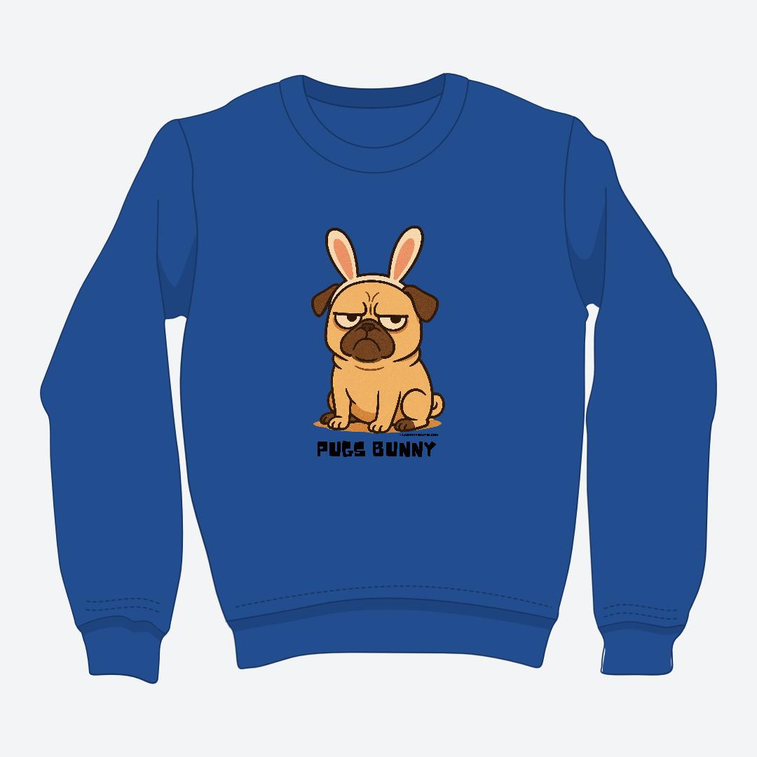 Pugs Bunny Crewneck Unisex