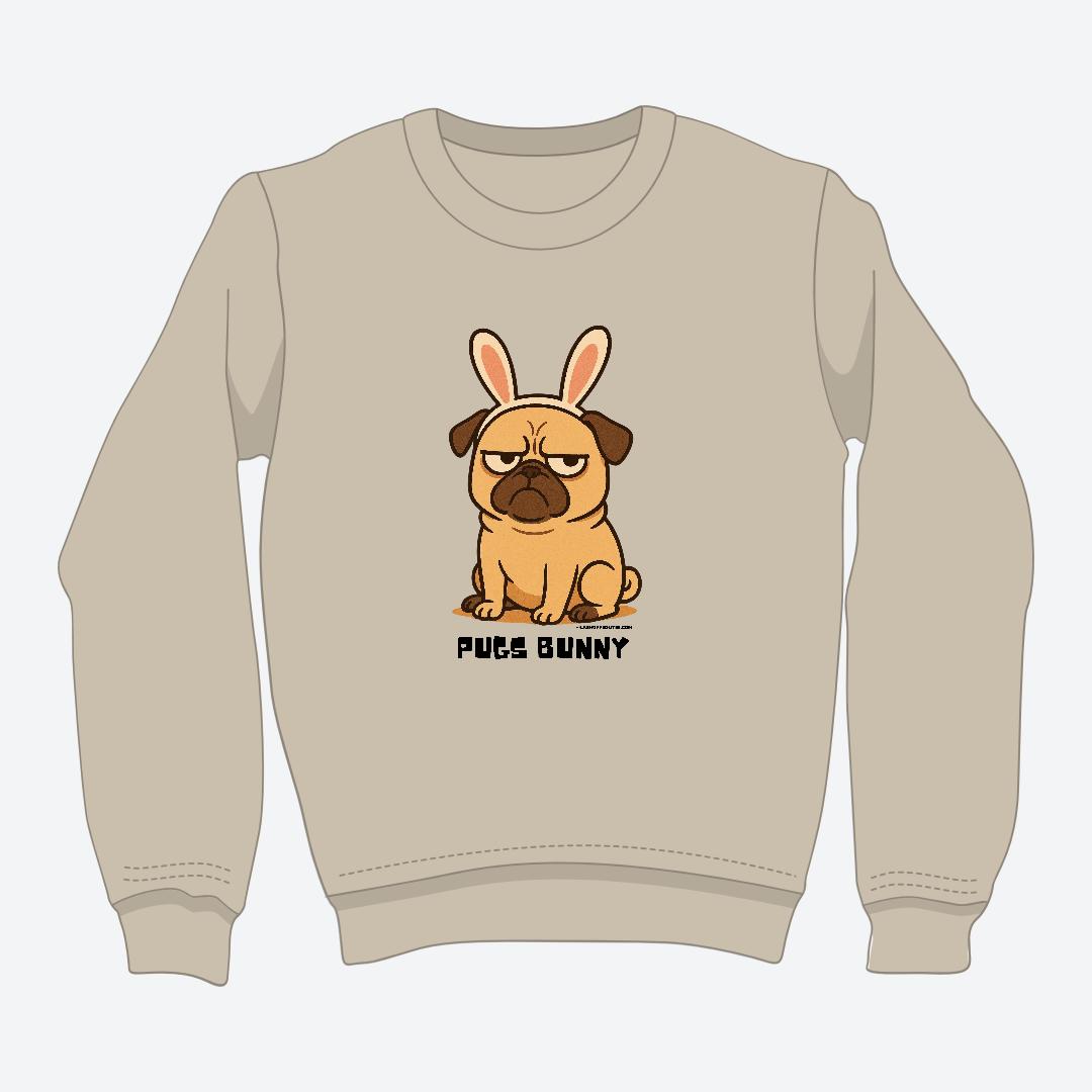 Pugs Bunny Crewneck Unisex