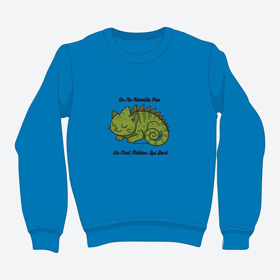 Chat Méléon Crewneck Unisex