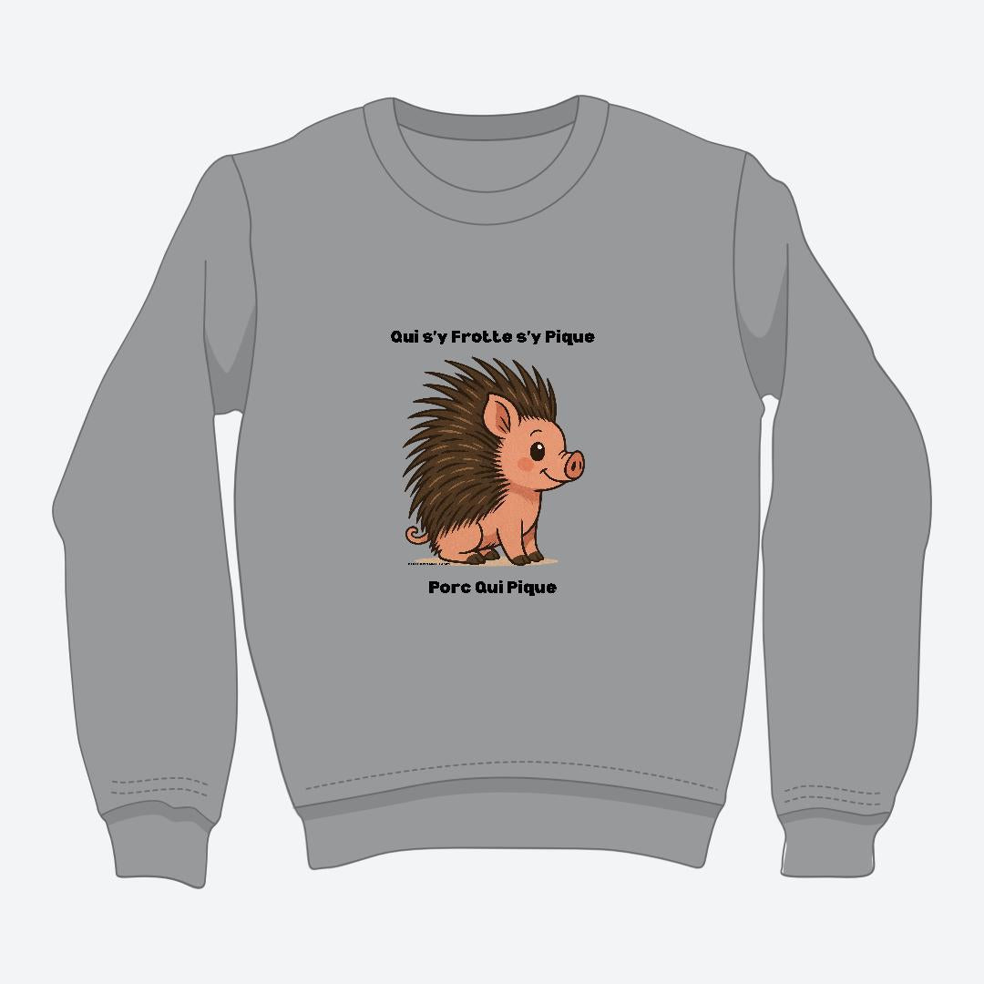 Porc qui pique Crewneck Unisex