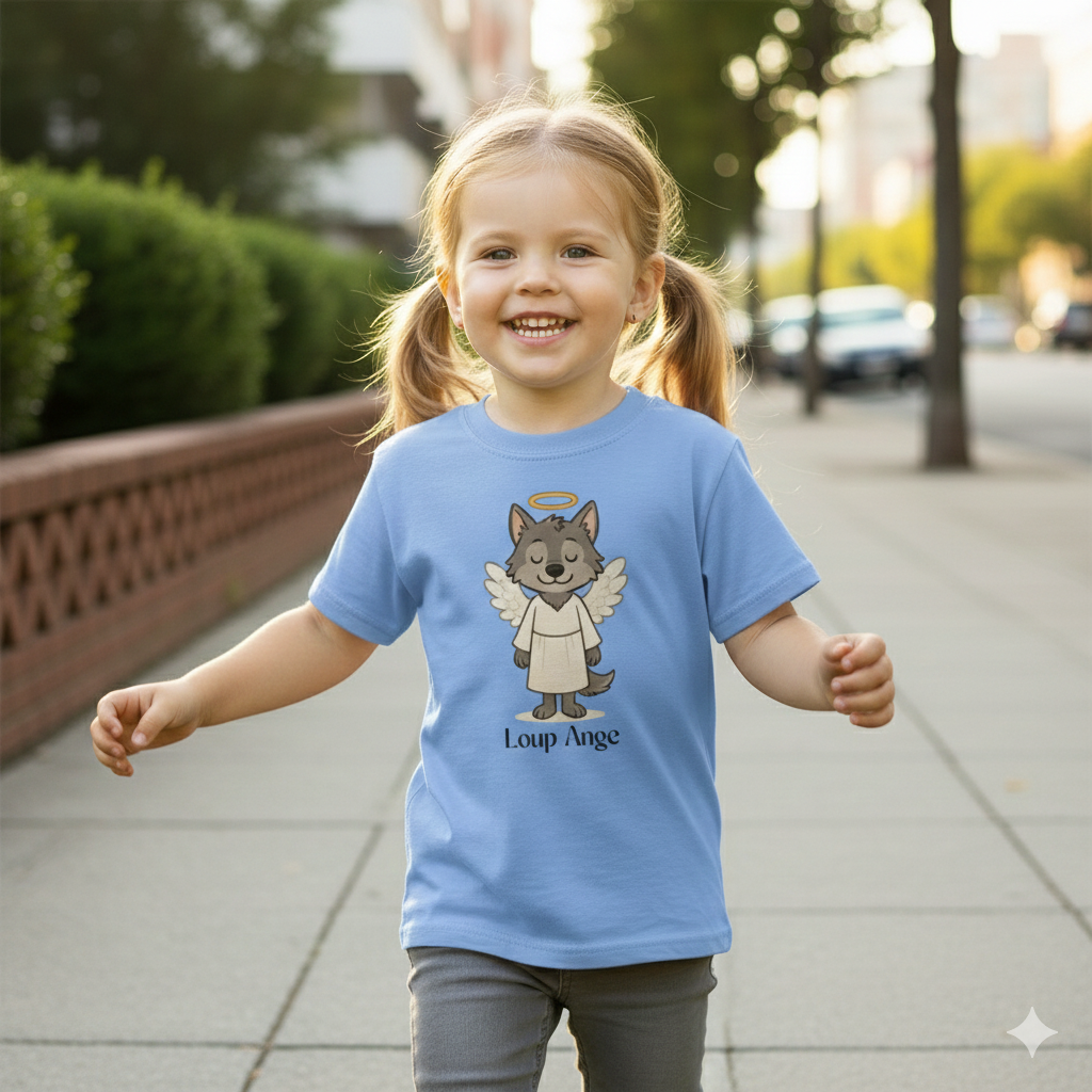 Loup Ange Enfants