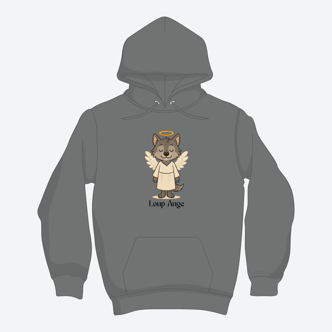 Loup Ange Hoodie