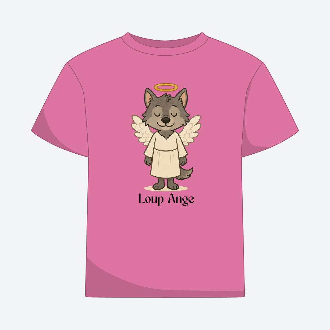 Loup Ange Enfants