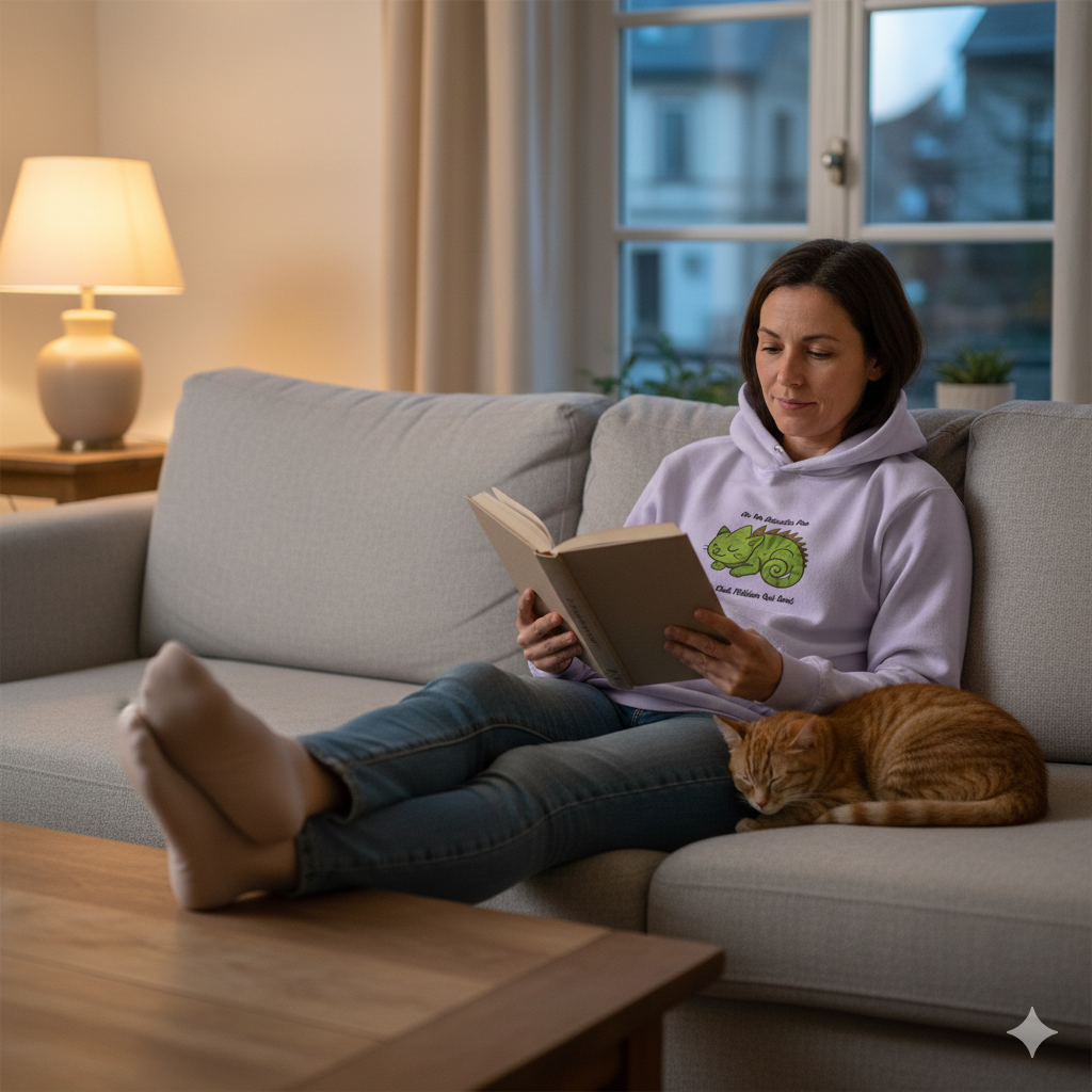 Chat Méléon Hoodie