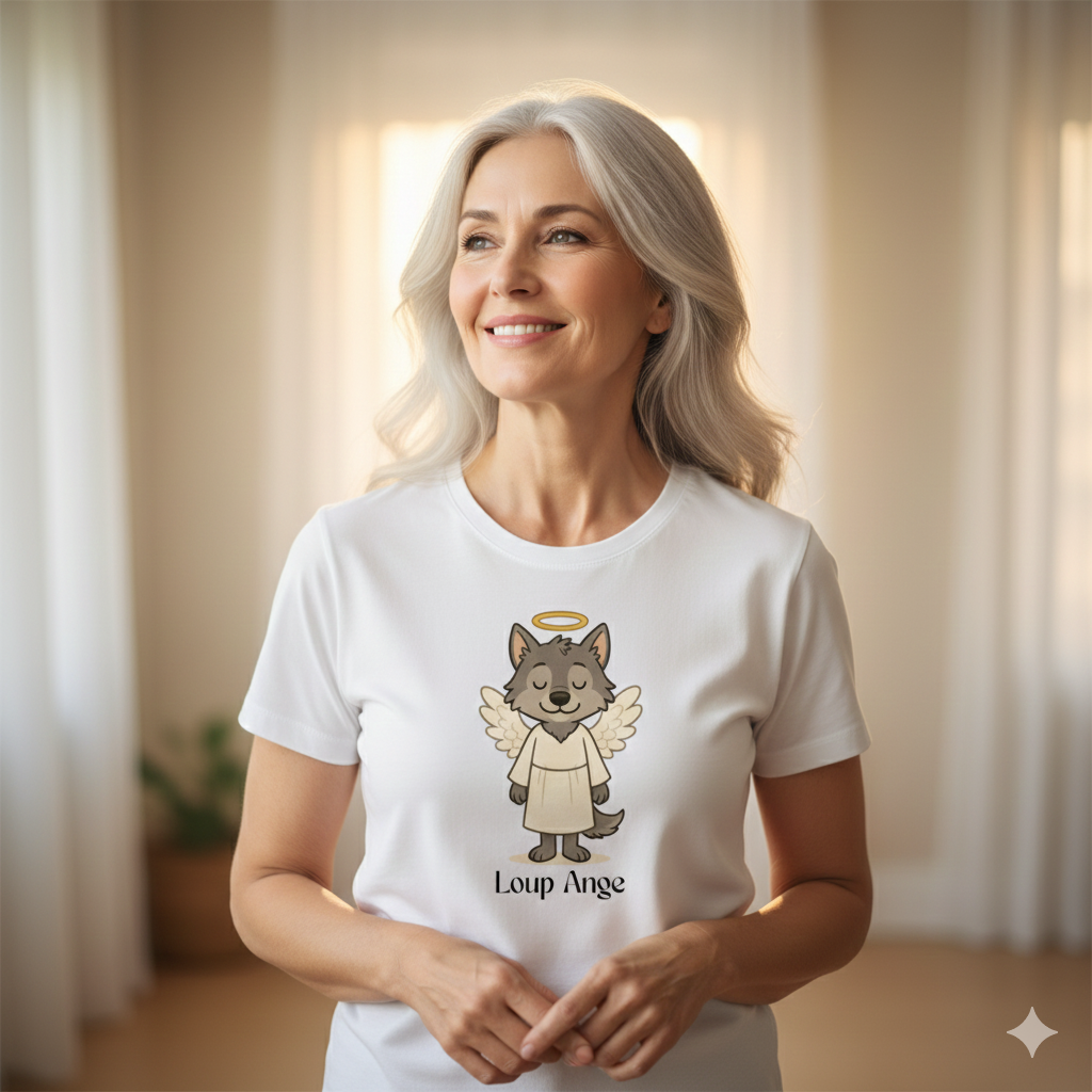 Loup Ange T-shirt Femme