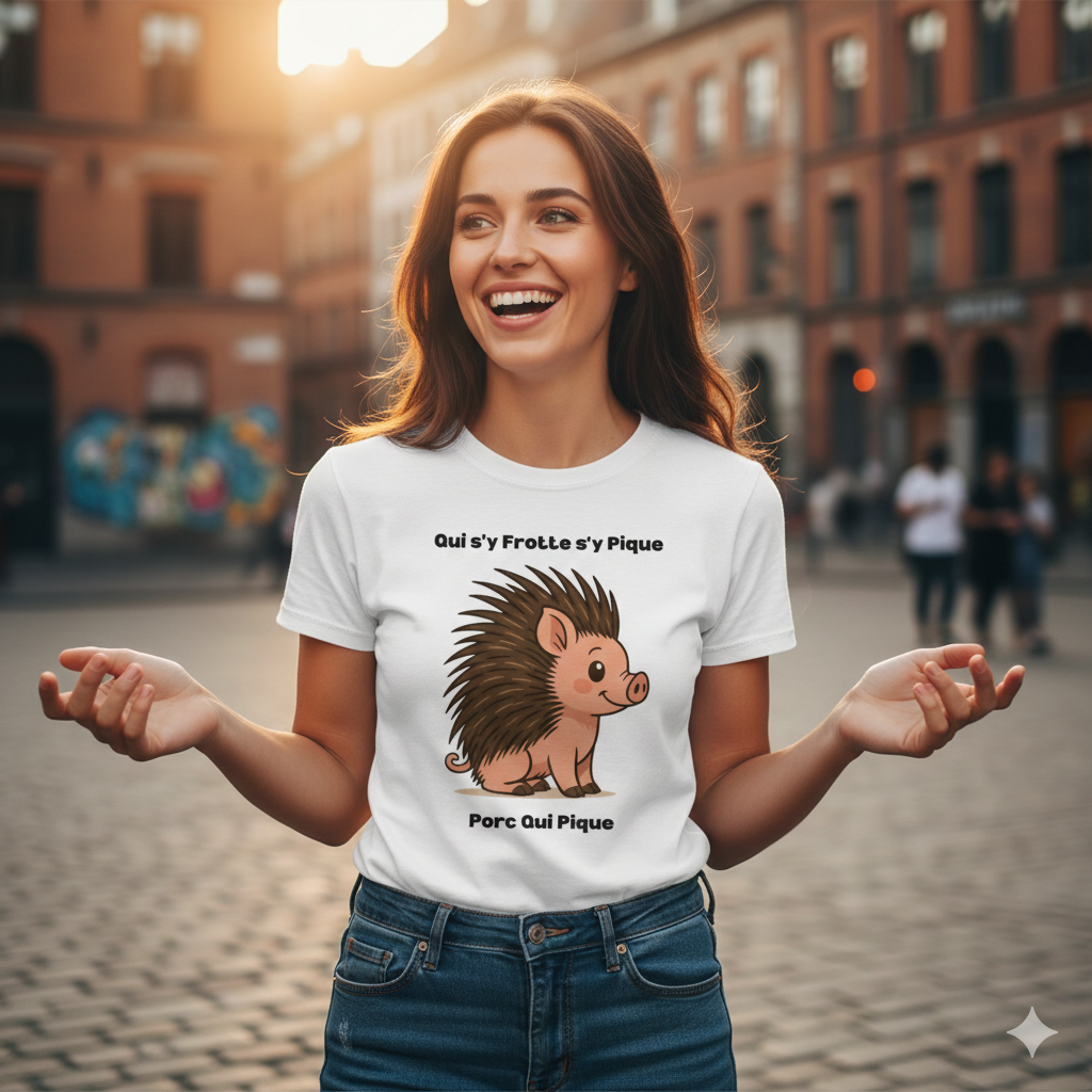 Porc Qui Pique Femme