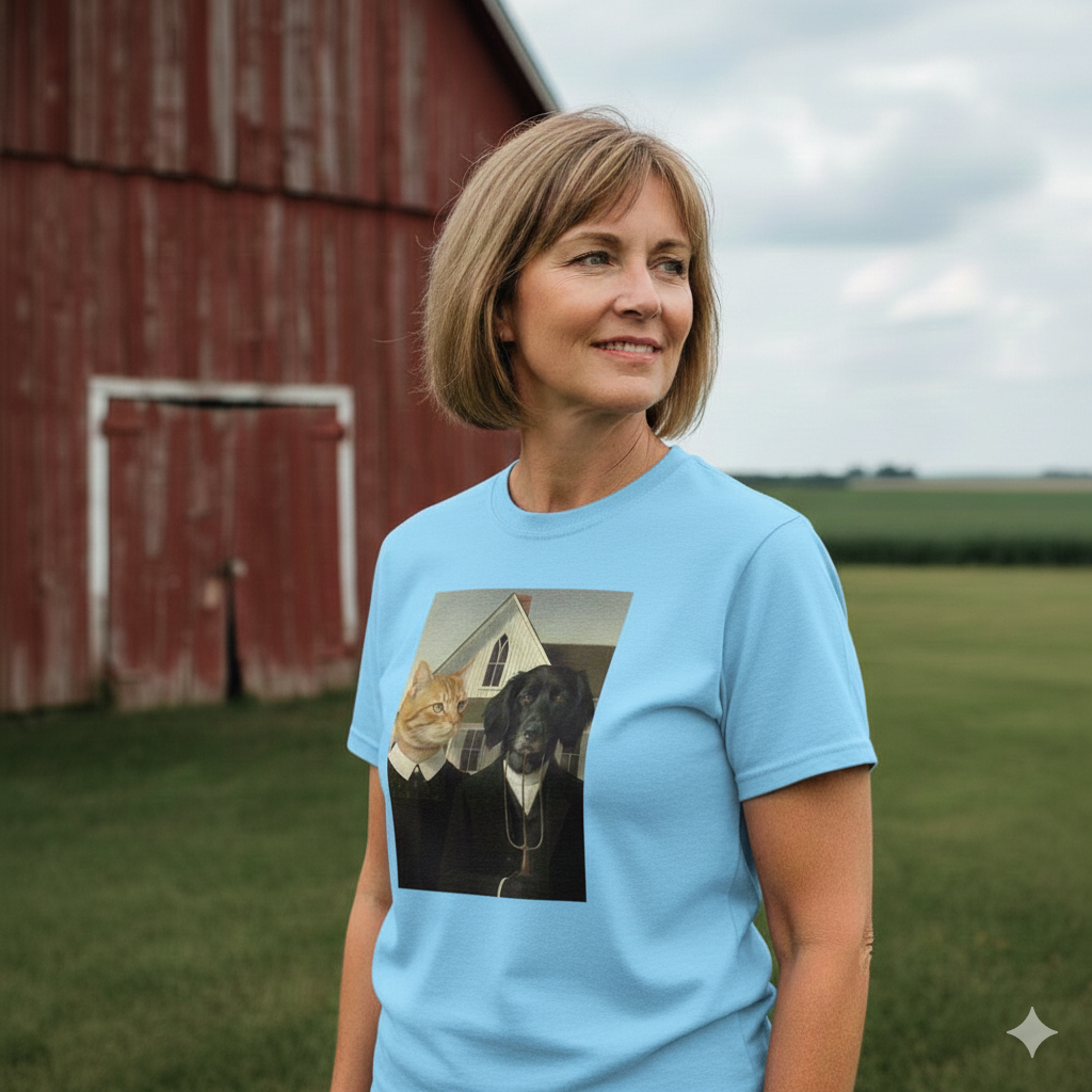 American Pawthic T-shirt For Women