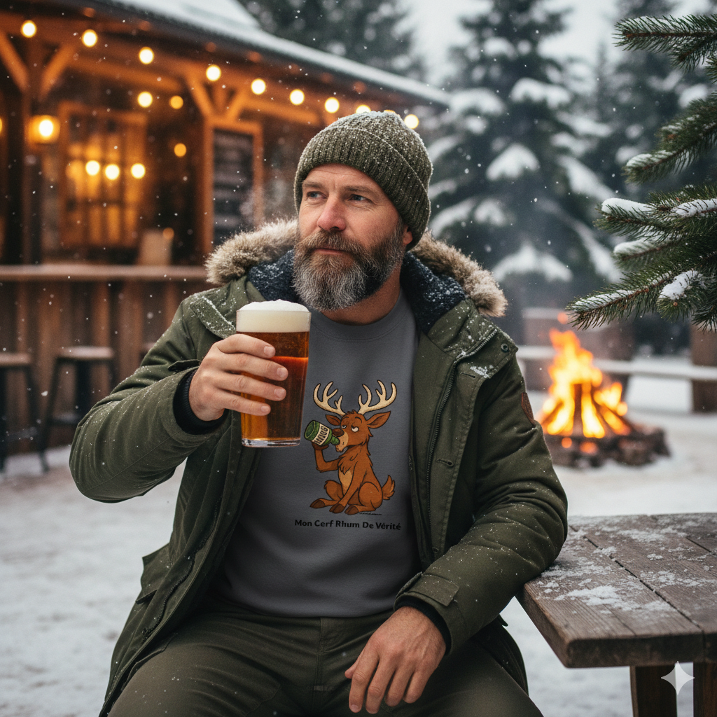 Cerf Rhum Crewneck Unisex