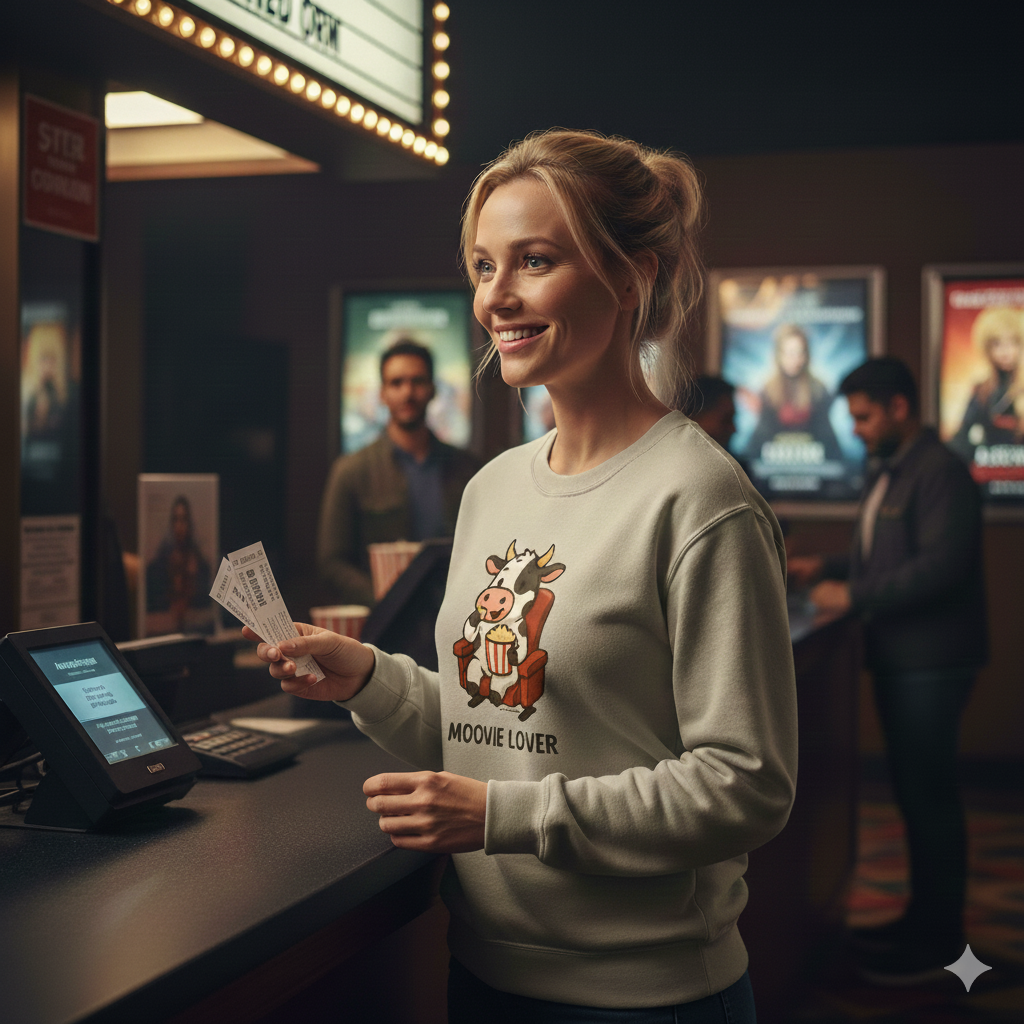 Moovie lover Crewneck Unisex