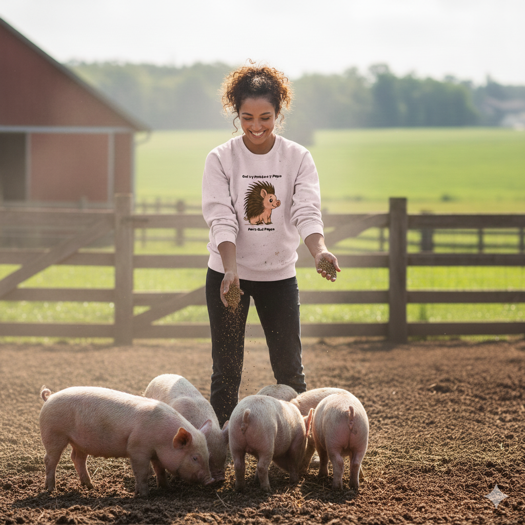 Porc qui pique Crewneck Unisex