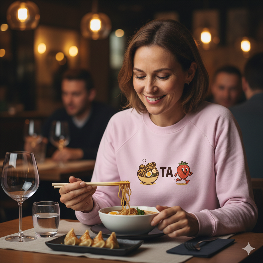 Ramen ta fraise Crewneck Unisex