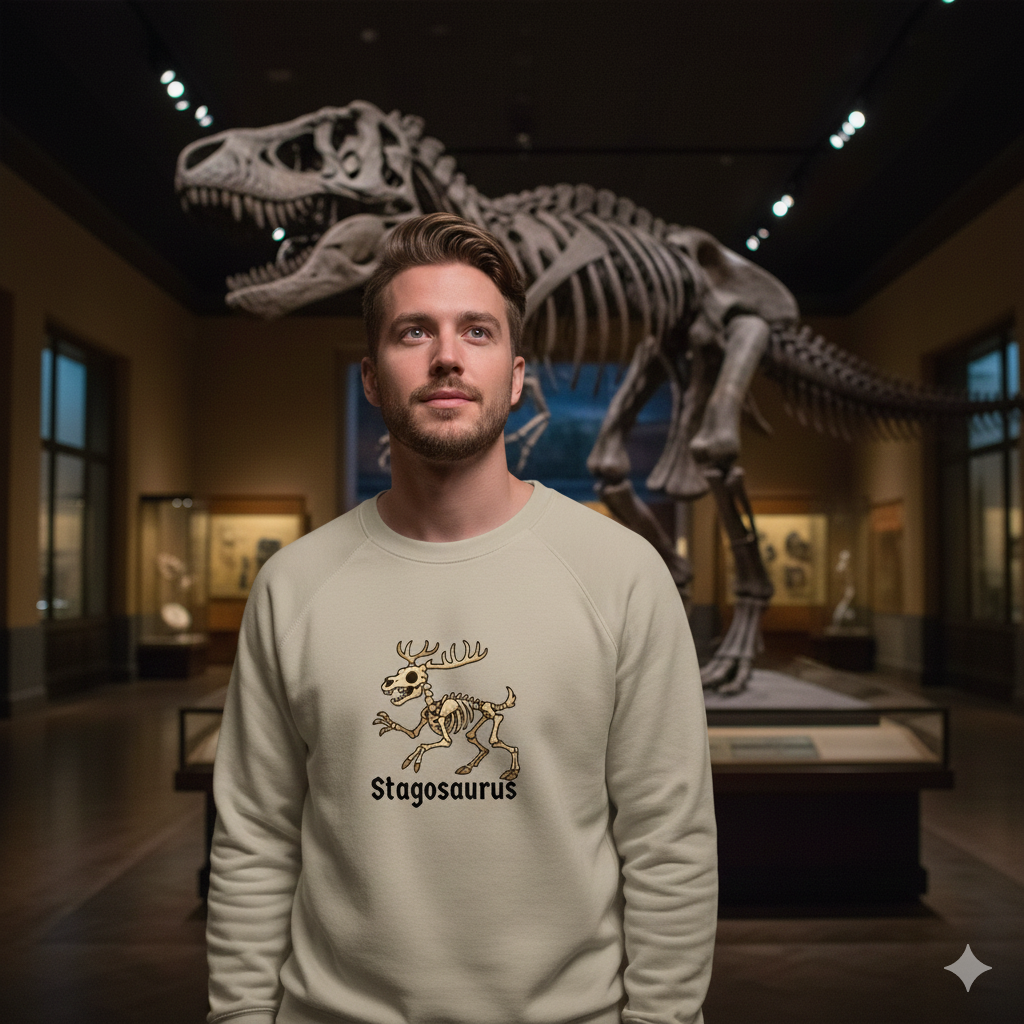 Stagosaurus Crewneck Unisex