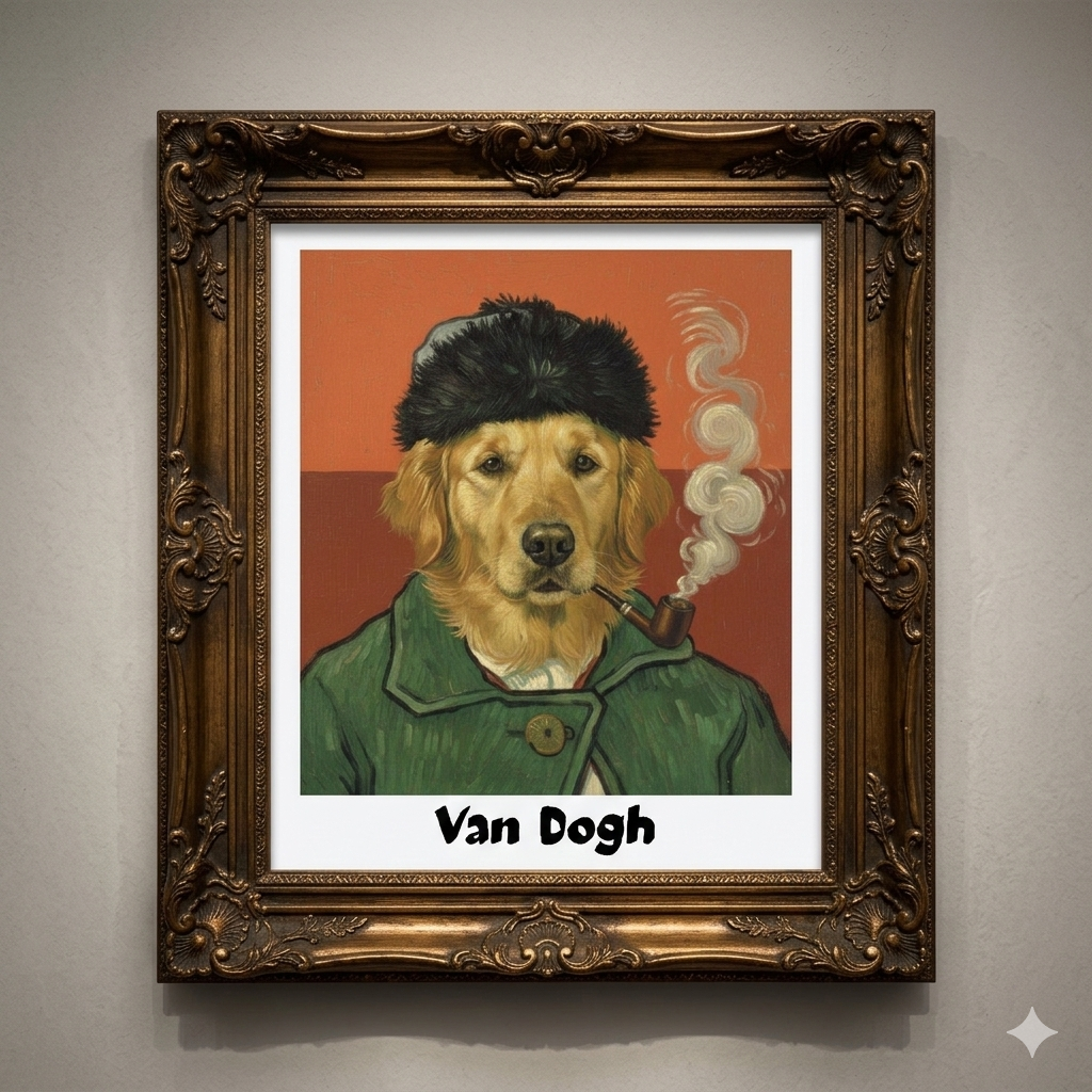 Van Dogh 12x16'' Impression d'art