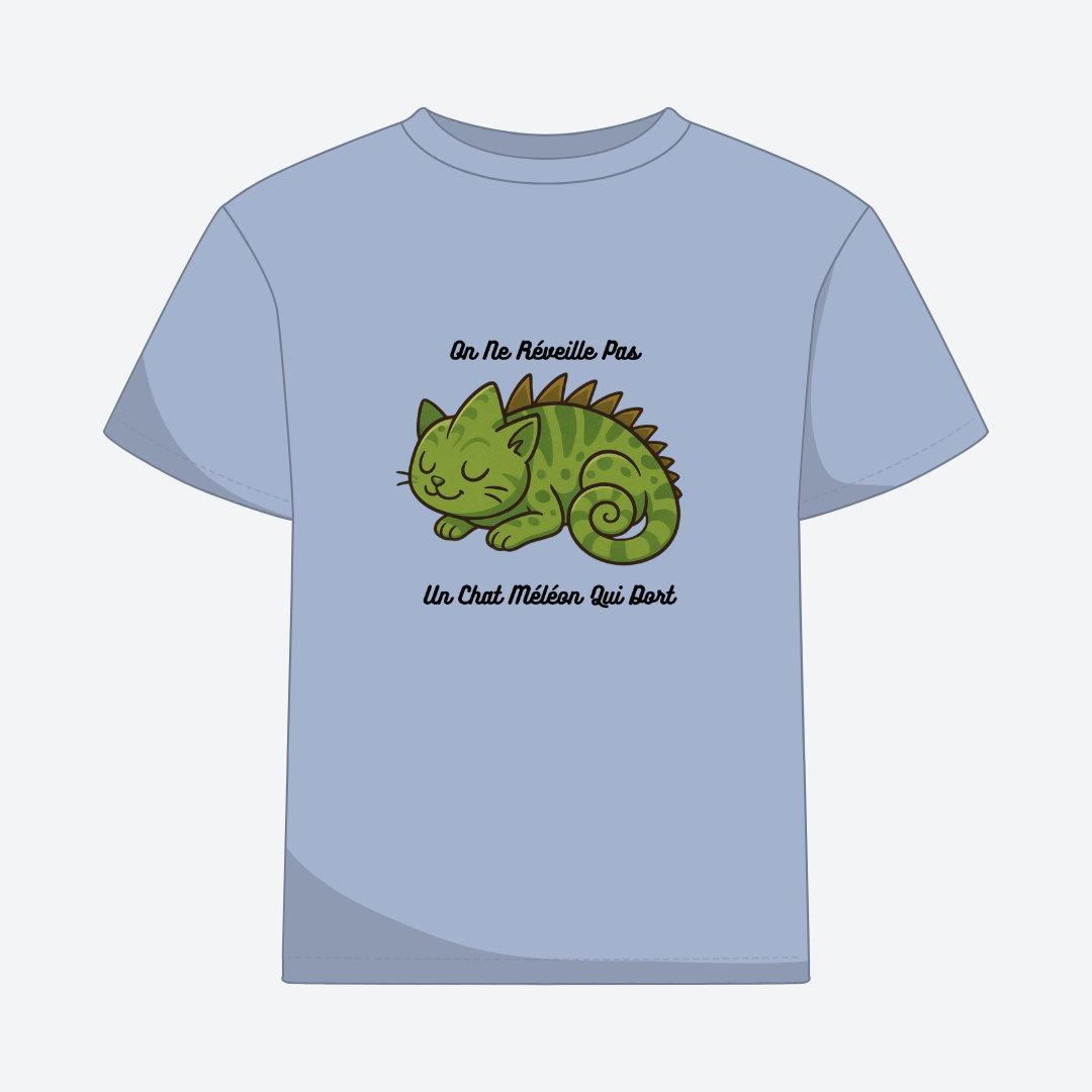 Enfants Chat Méléon