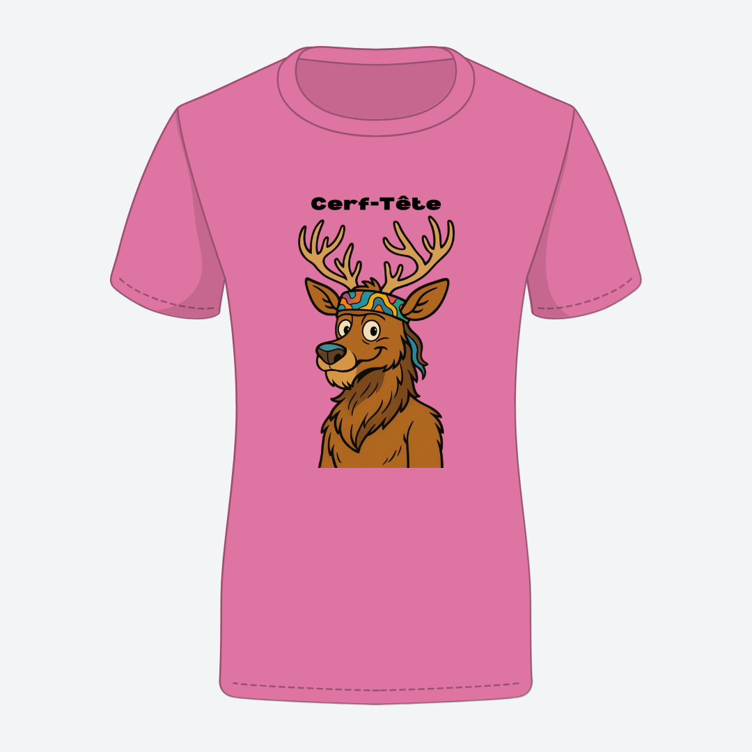 Cerf-Tête Femme