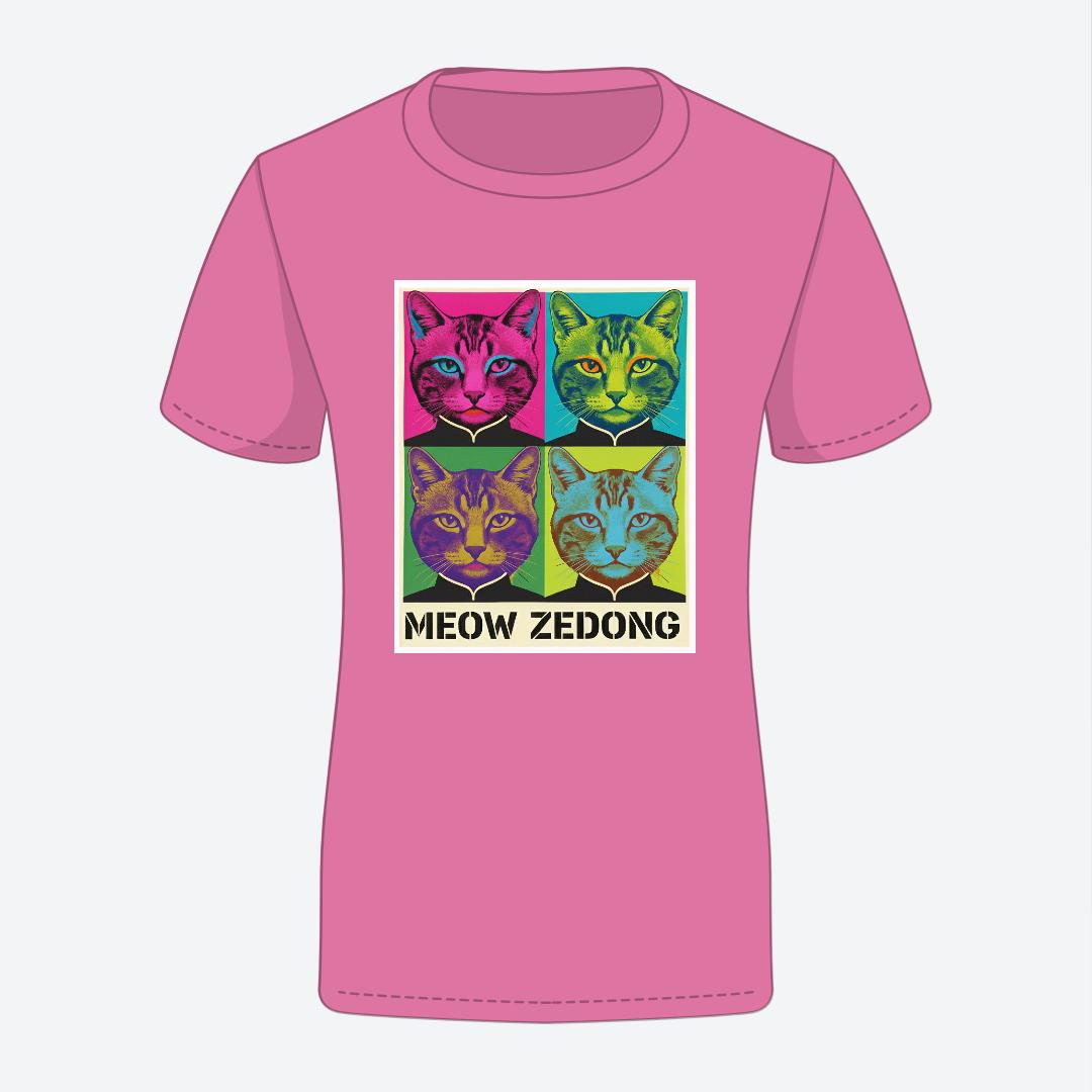 Meow Zedong T-shirt for Women