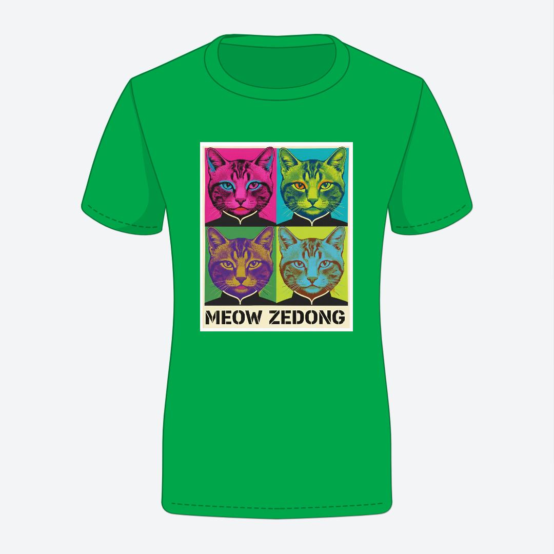 Meow Zedong T-shirt for Women