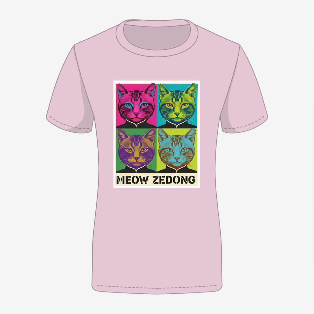 Meow Zedong T-shirt for Women