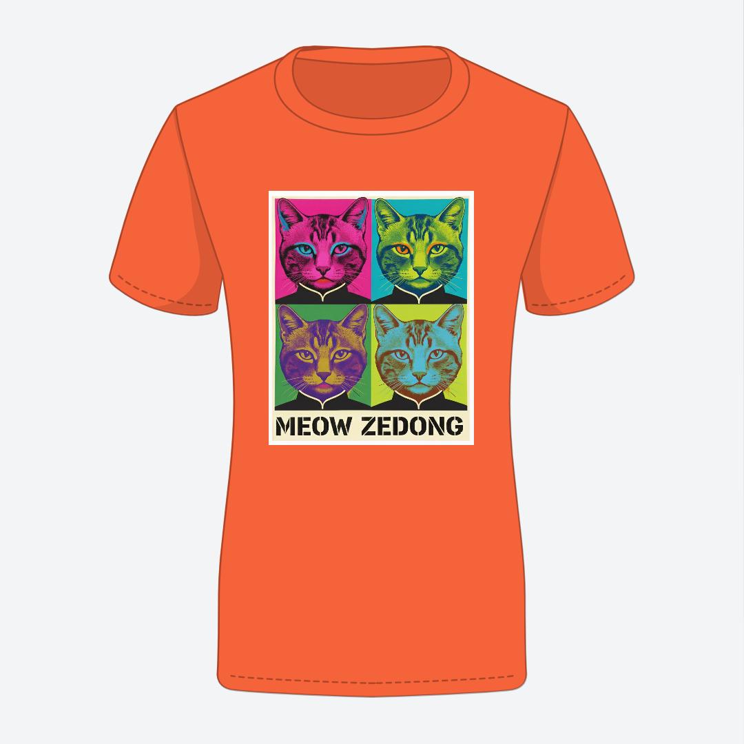 Meow Zedong T-shirt for Women