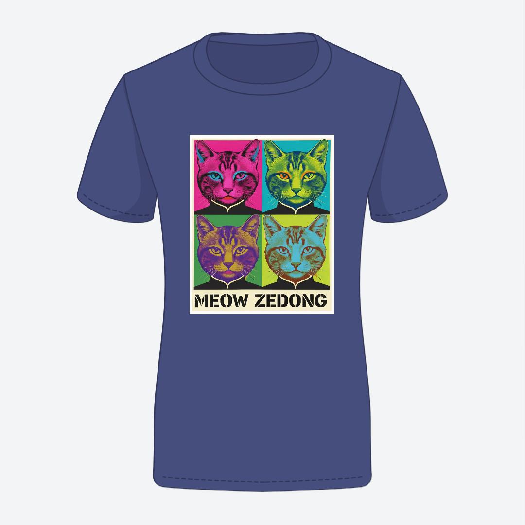 Meow Zedong T-shirt for Women