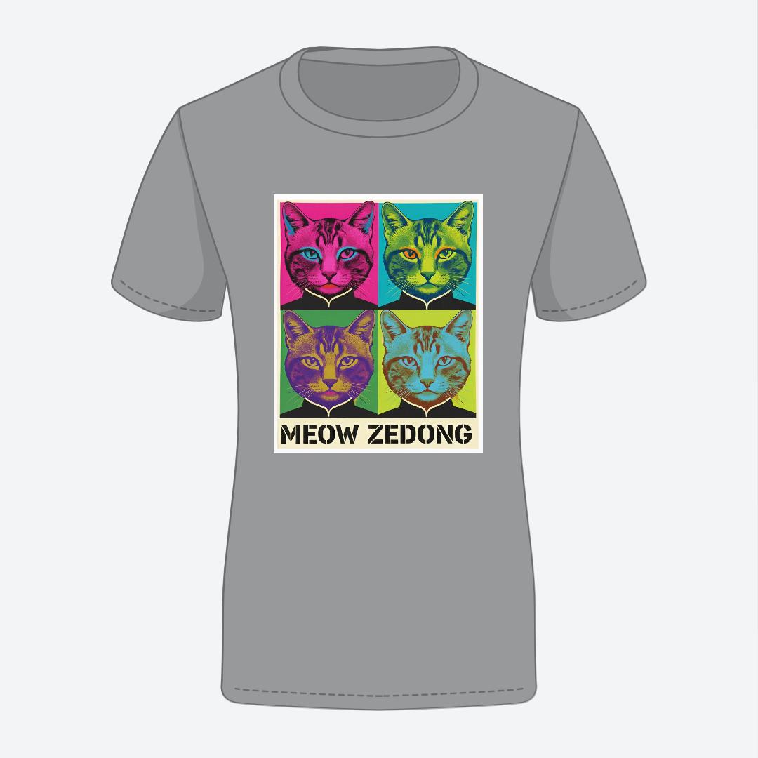 Meow Zedong T-shirt for Women