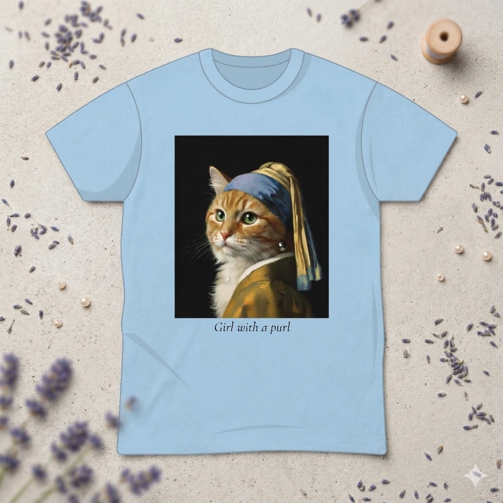 Girl with a purl T-shirt