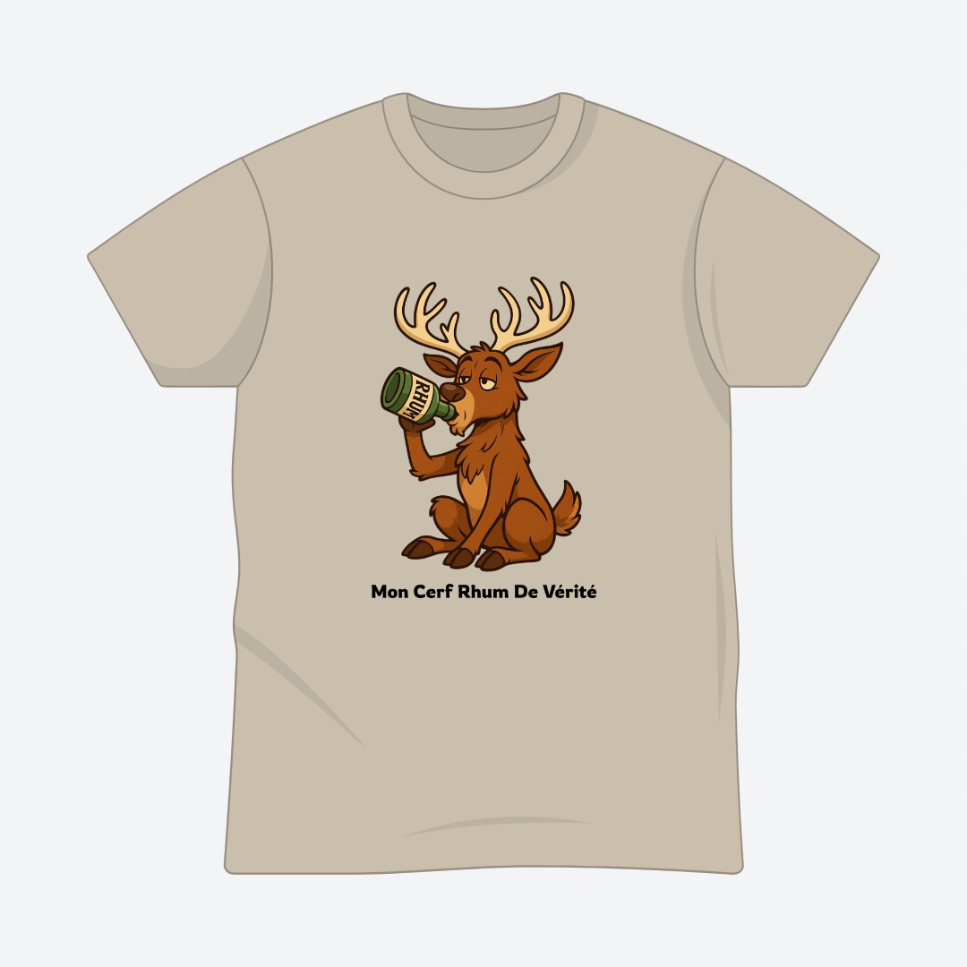 Cerf Rhum De Vérité Homme