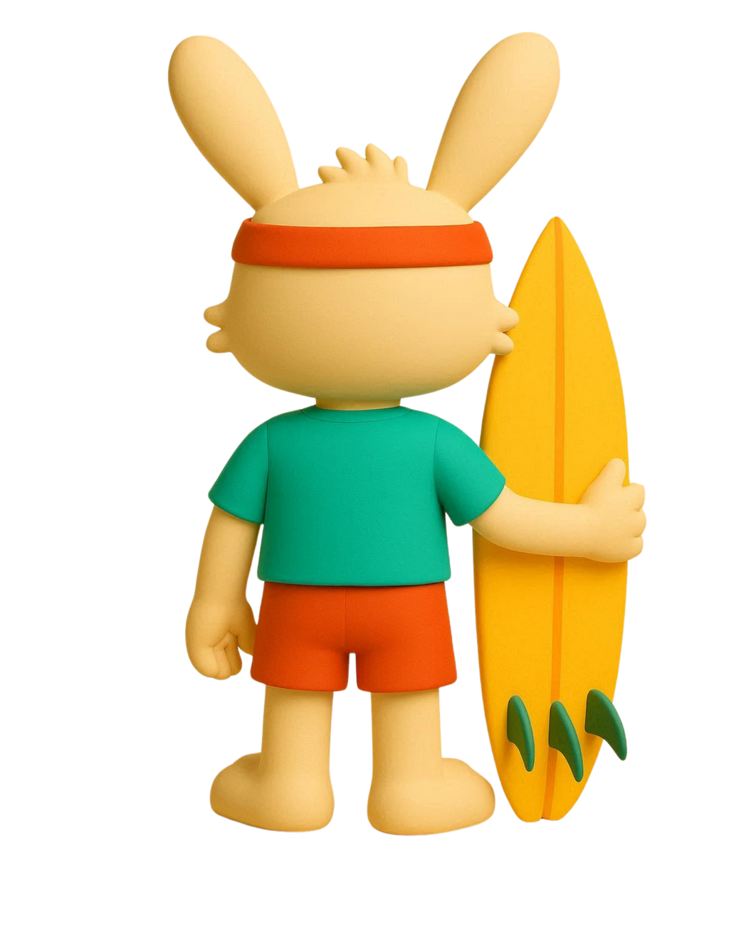 Phunky Bunny Surf 3D édition de 2 sur 5