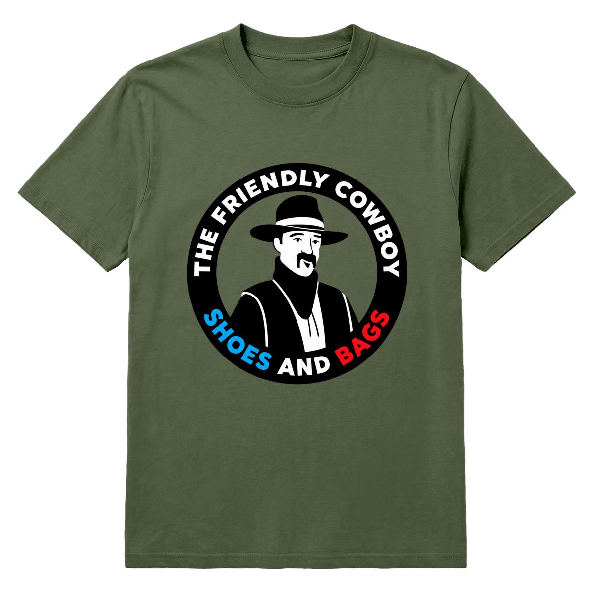 The Friendly Cowboy Big Logo T-shirt
