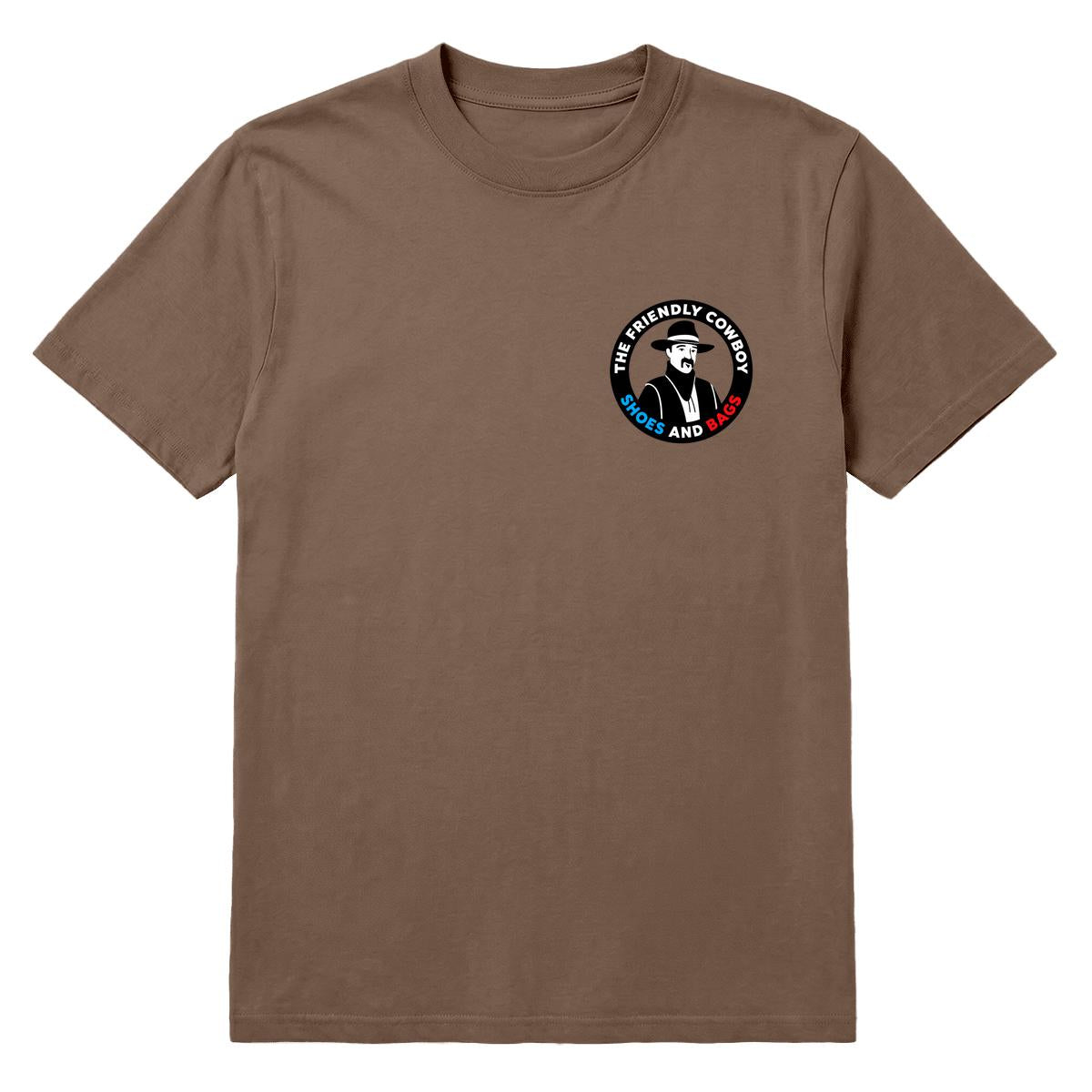 The Friendly Cowboy Chest Logo T-shirt
